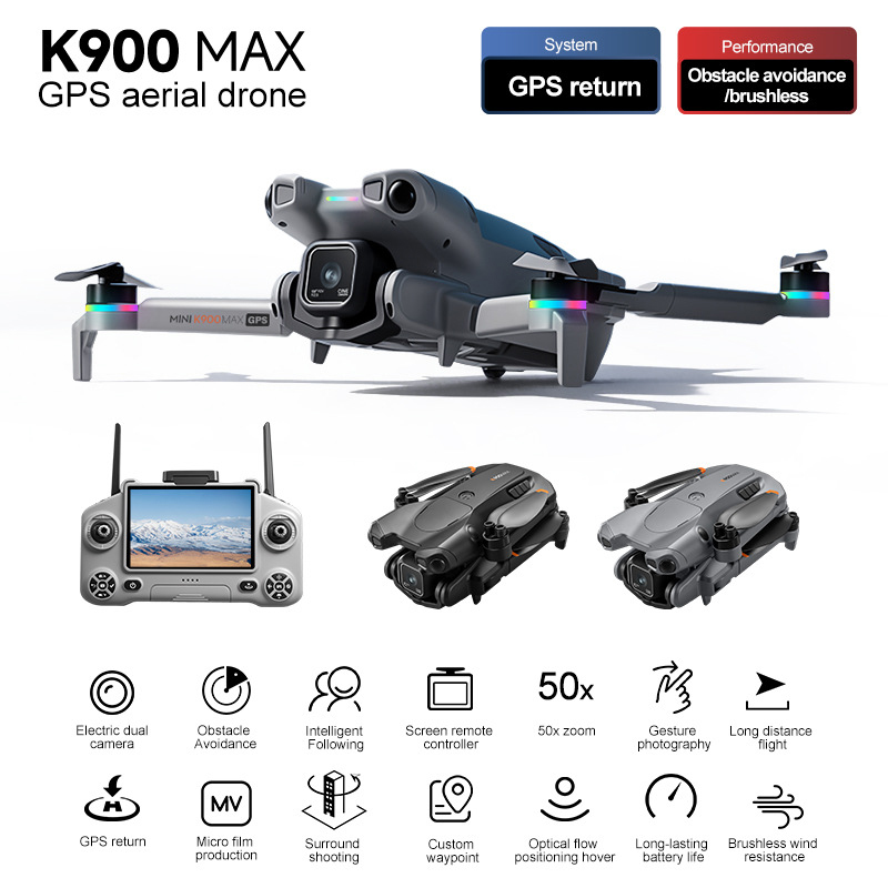 K900 Max Drohnen-Set mit 4,5-Z – Drone Kit With Camera Bewertung und Preis